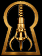 Speak Easy Amusements keyhole icon